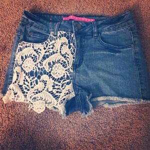 Mid-High waist shorts