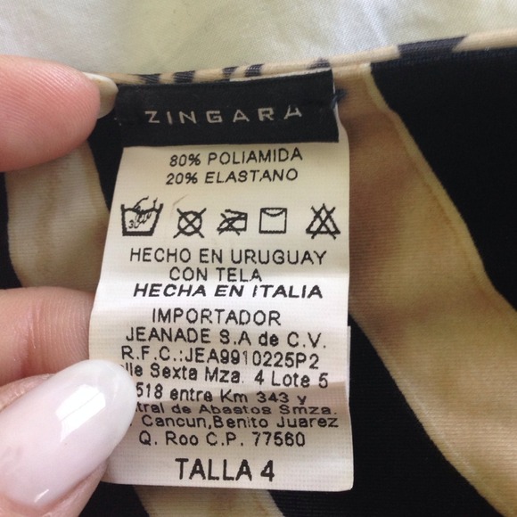 Zingara Swim Bottoms Size 4 - Picture 4 of 4