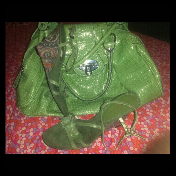 Bag and sandals