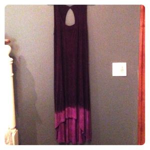 Hi low cotton lucky brand dress.