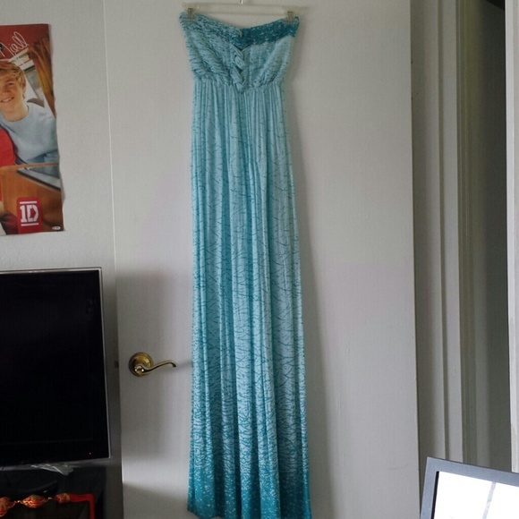 Ava Sky maxi dress