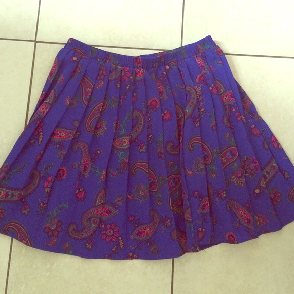 Lf Other - LF vintage pleated/accordion skater skirt