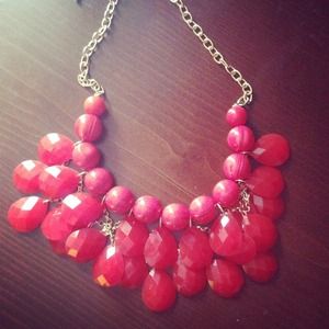 Red Statement NecKlace