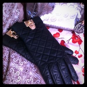 MK Leather Gloves