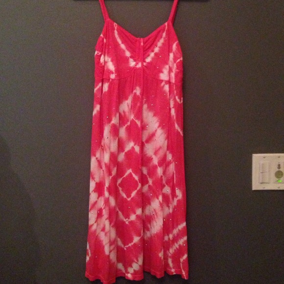 Coral pink cover up - Picture 1 of 4