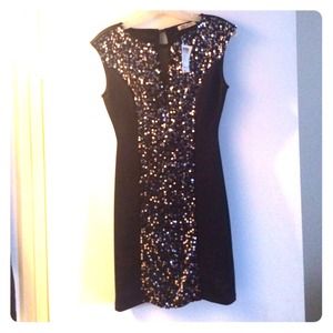 Brand New!!Arden B dress w/sequins & sheer cut out