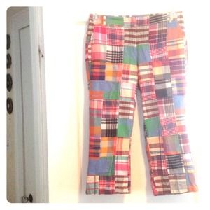 J Crew Madras Capris 6
