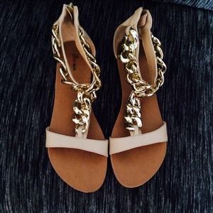 *BRAND NEW* in box CHAINED SANDALS