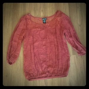 Wet Seal Long Sleeve Top