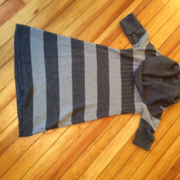 Two cowl neck sweaters