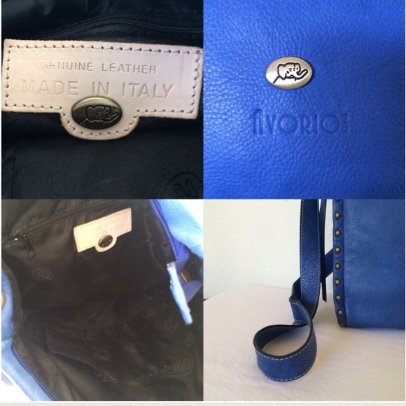 ⛔️SOLD⛔️AUTHENTIC AVORIO 🇮🇹 CROSS BODY LEATHER - Picture 2 of 4