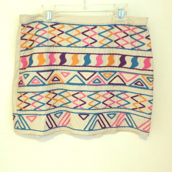 Patterned skirt