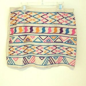 Patterned skirt