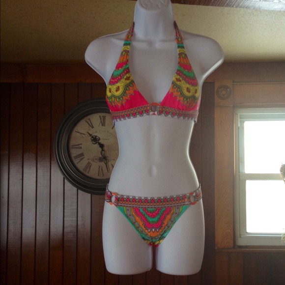 ✨Final Reduction✨ NWOT Fluorescent Bikini! - Picture 2 of 4