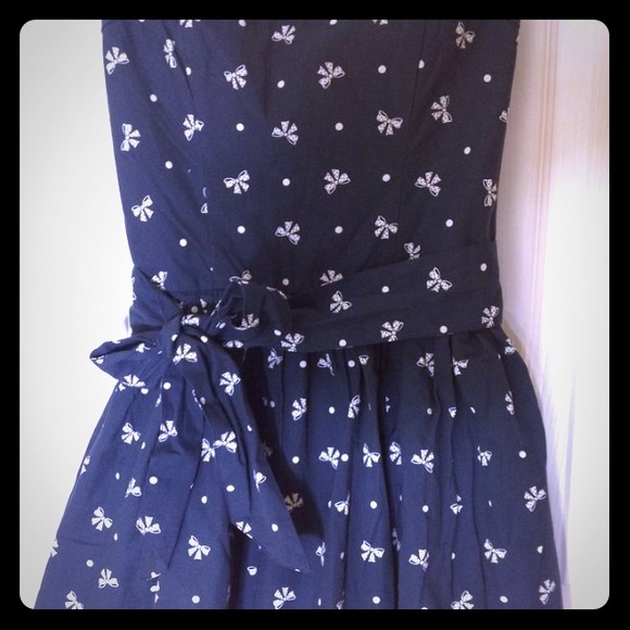 Strapless sun dress