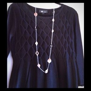 Blank knit dress! Great with leggings and boots!