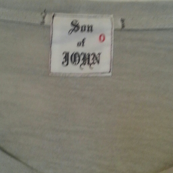 SON OF JOHN EMBELLISHED TSHIRT (NWOT) - Picture 2 of 4