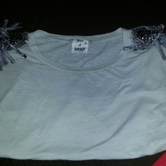 SON OF JOHN EMBELLISHED TSHIRT (NWOT) - Picture 4 of 4