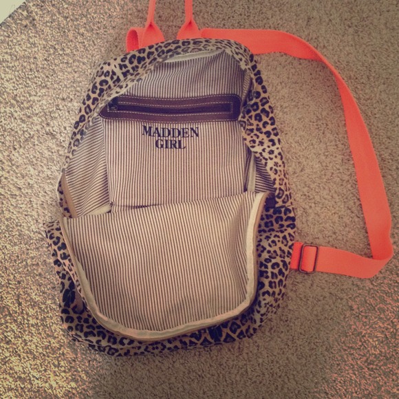 Madden Girl Leopard Backpack