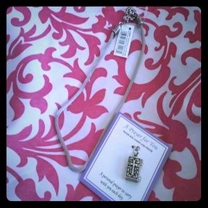 New: Prayer box charm and necklace
