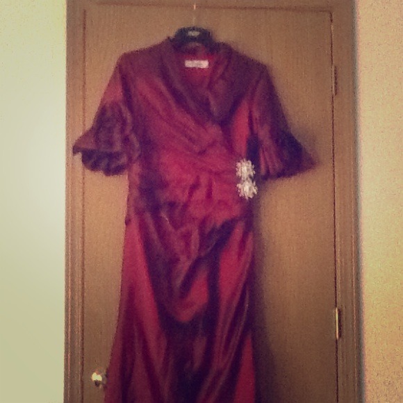 Scarlet red prom dress!!