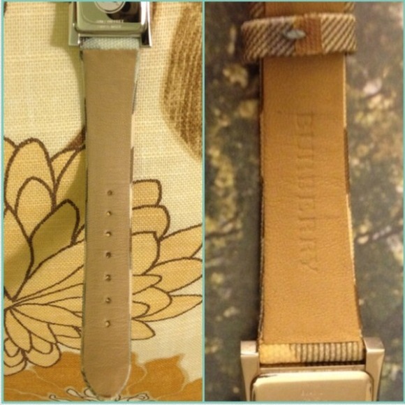 🚫SOLD in bundle🚫Burberry blue signature watch✨ - Picture 4 of 4