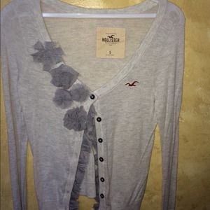 Gray Hollister Cardigan !