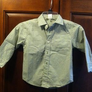 ****SOLD****Gymboree Boys Button up Shirt 3T