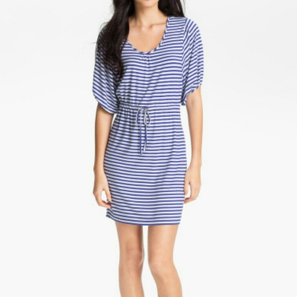 Calvin Klein striped jersey dress - Picture 1 of 4
