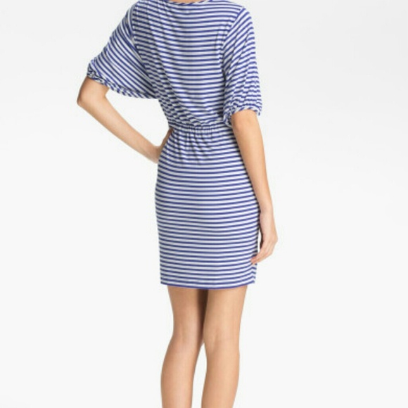 Calvin Klein striped jersey dress - Picture 2 of 4