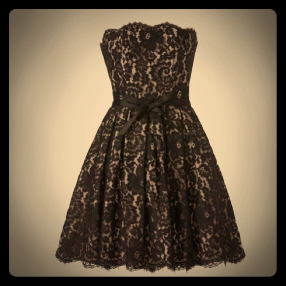 Robert Rodriguez Fit-and-Flare Lace Dress