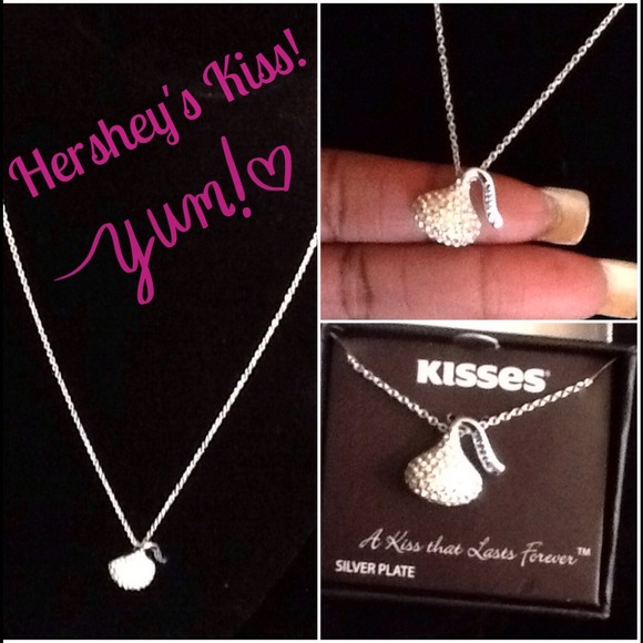 Hershey's Kiss Crystal Necklace-FIRM