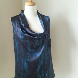 Multicolored Calvin Klein blouse NWT