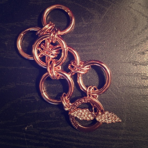 NWOT Victoria's Secret Rose Gold Bracelet - Picture 1 of 3
