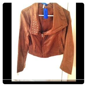 Brown zip up Jacket
