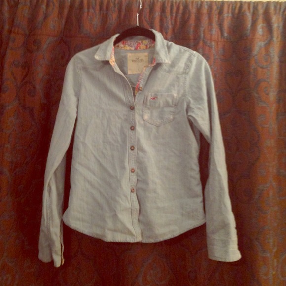 Chambray button up