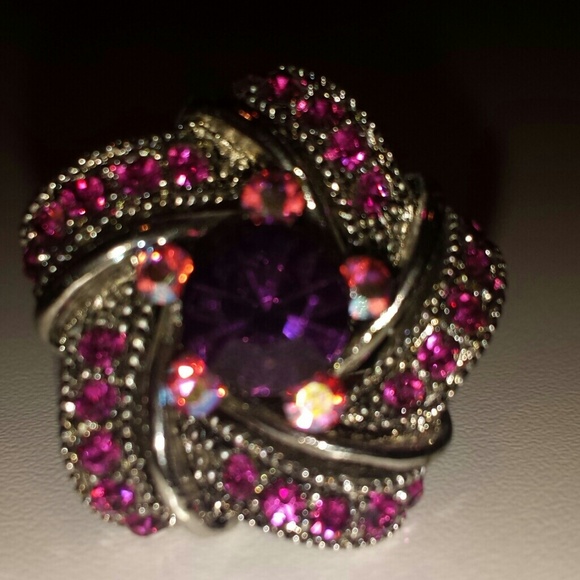 Costume Purple Stone Ring