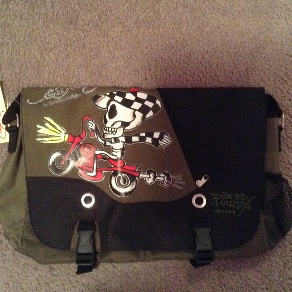 Ed Hardy Messenger Bag