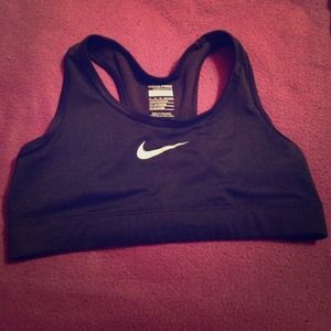 Black Nike Pro Dri-Fit Sports Bra