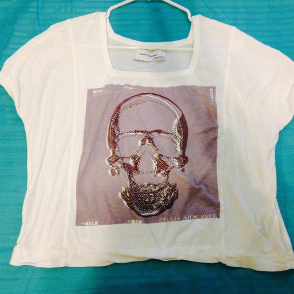 Studded Skull Top