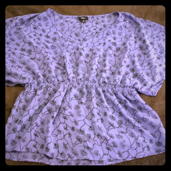 Purple blouse