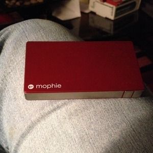New Red Mophie power jack station.