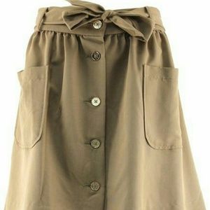 TOMMY HILFIGER self tie skirt bow nwot 18 plus 2x