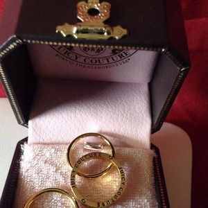 Juicy Couture ring size 6