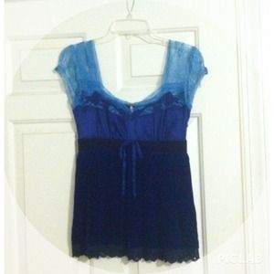 Gorgeous velvet Free People top