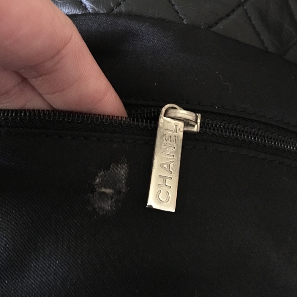 Authentic Chanel Faux Fur Large Tote Bag - Picture 5 of 7