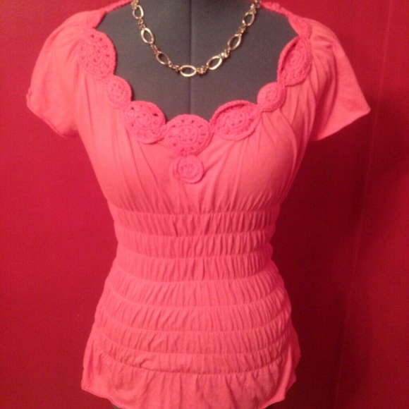 DKNY Coral Top