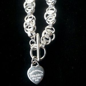 Fashion Heart Link Bracelet