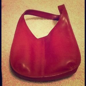 Authentic Coach - Small Leather Handbag