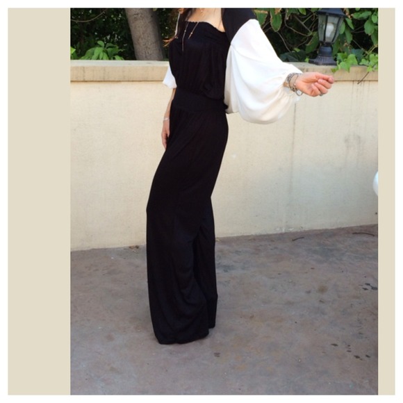 Jackets & Blazers - Black and white chiffon shrug SALE SALE